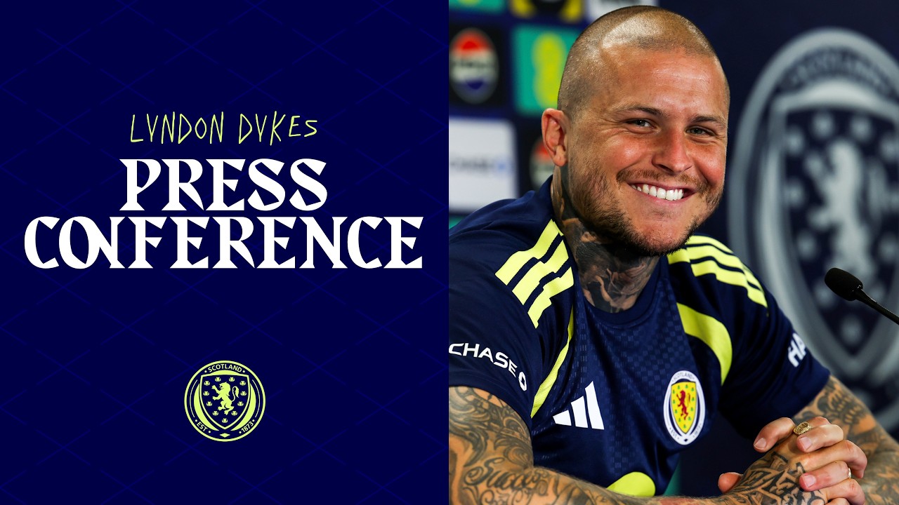 Lyndon Dykes' World Cup Presser Has Scotland Buzzing