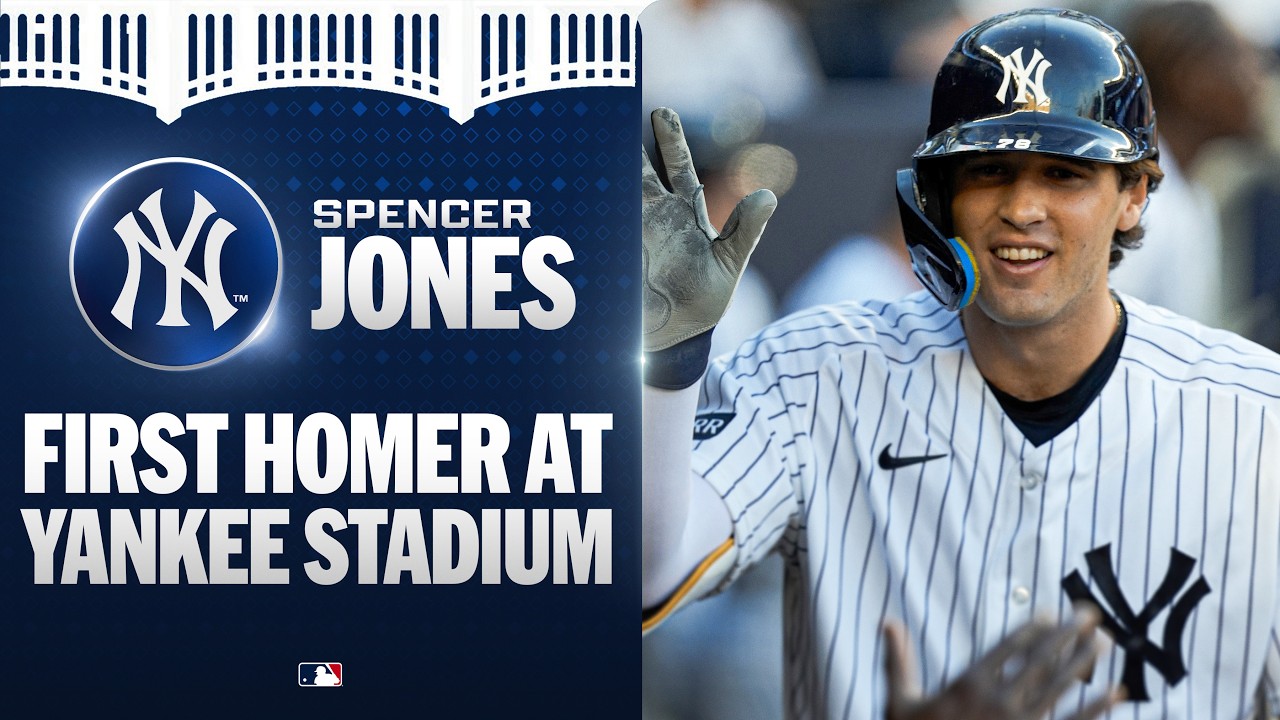 Spencer Jones' First Yankee Stadium Homer Lights Up MLB