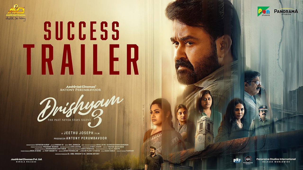 Drishyam 3 Success Trailer: Why Mohanlal's Hit Keeps Winning