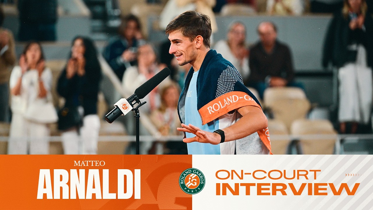 Matteo Arnaldi's Roland-Garros Interview Goes Viral: Why It Hit
